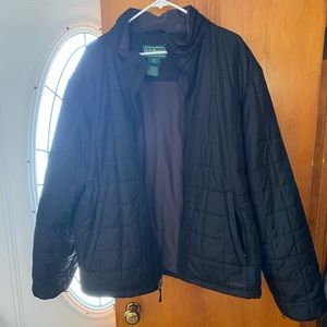 Black LL Bean Men’s xxl jacket
